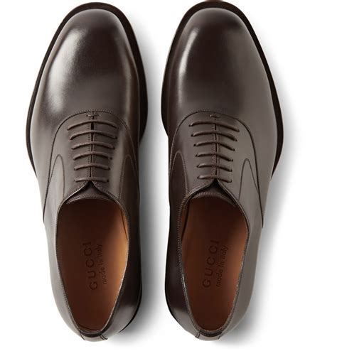 gucci oxfords shoes brown|Gucci formal shoes for sale.